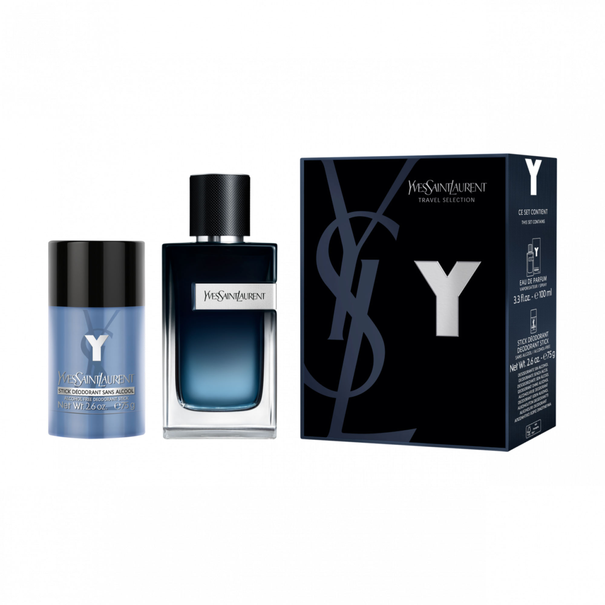 Парфумований набір чоловічий Yves Saint Laurent Y (парфумована вода, 100 мл + дезодорант-стік, 75 г)